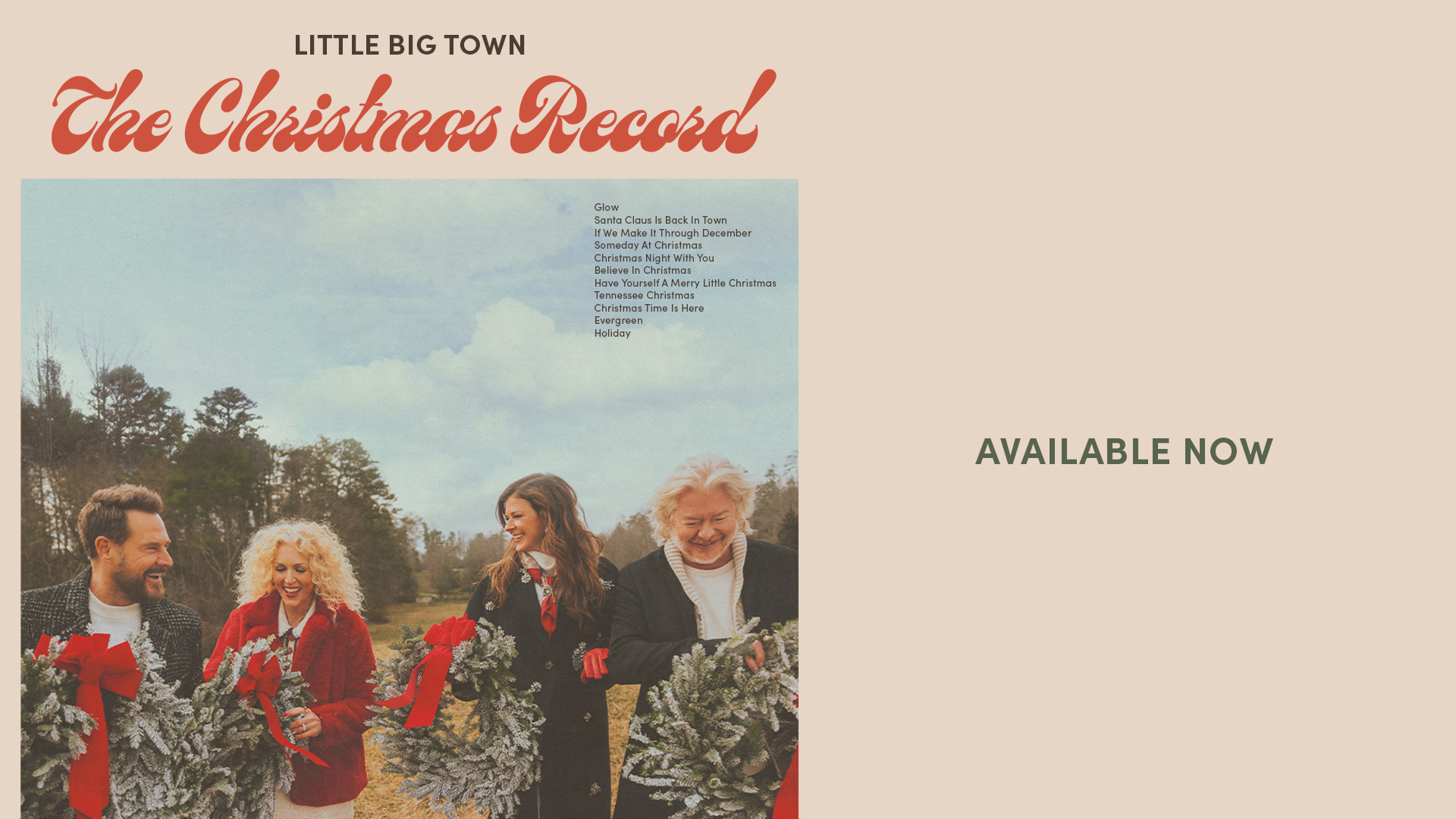LITTLE BIG TOWN UNWRAPS THEIR FIRST-EVER HOLIDAY ALBUM - Little Big Town